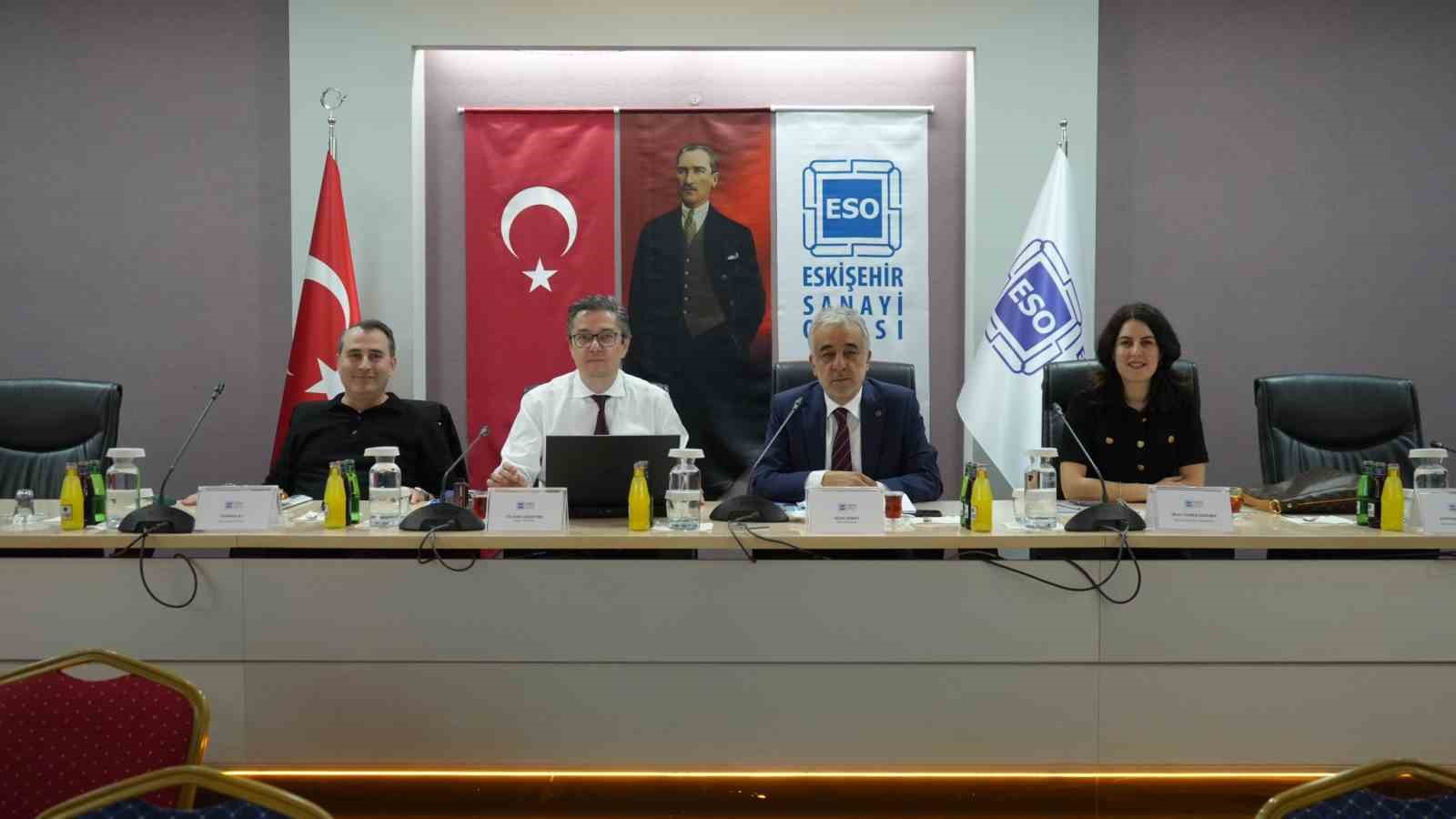 Eskişehir Sanayi Odası Nisan ayı meclis toplantısını gerçekleştirdi