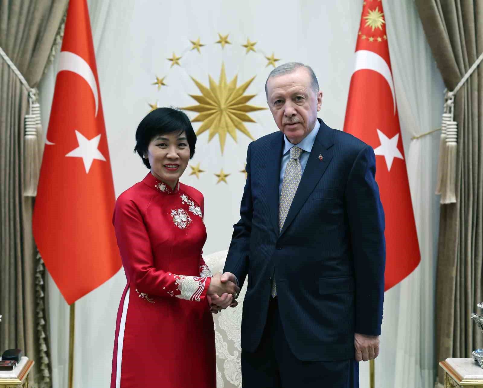 Cumhurbaşkanı Erdoğan’a  5 ülkenin  büyükelçisinden güven mektubu

