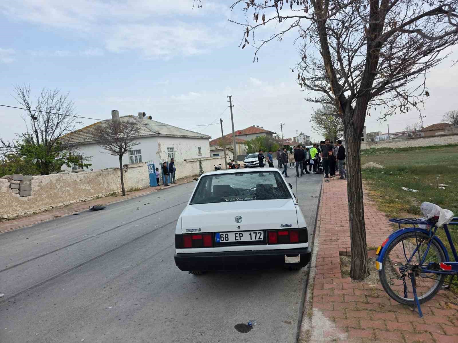 G&ouml;z&uuml; &ccedil;ıkıp yola fırlayan s&uuml;r&uuml;c&uuml; hayatını kaybetti
