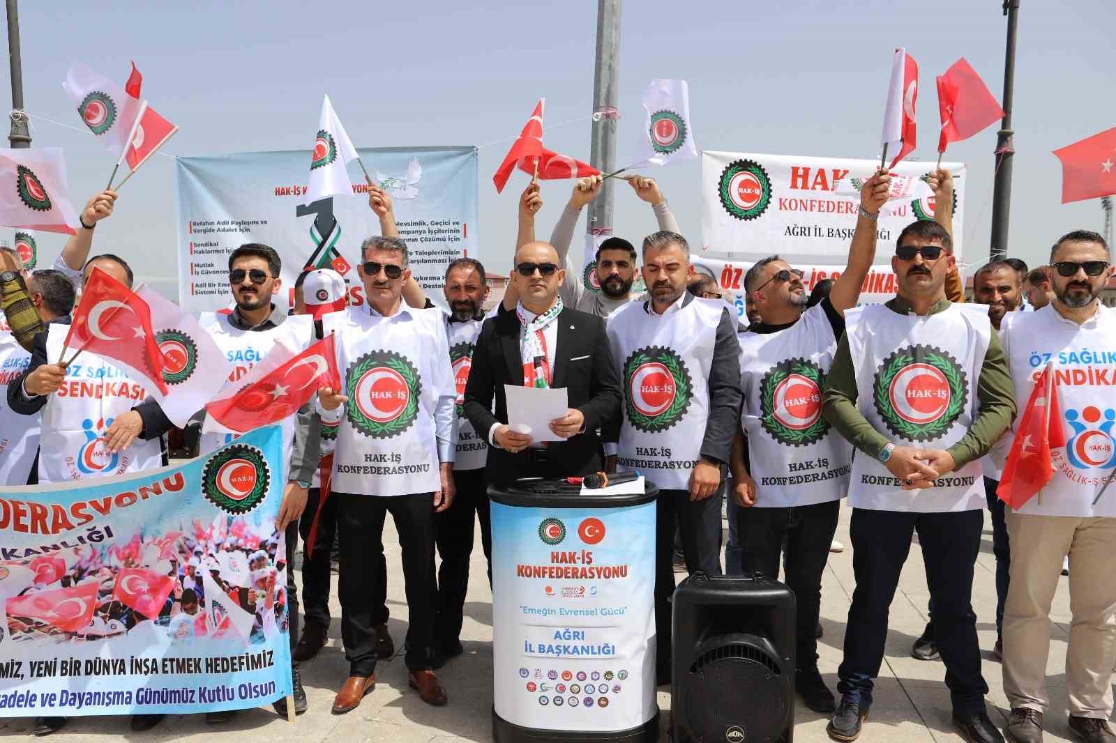 Ağrı’da 1 Mayıs Coşkusu