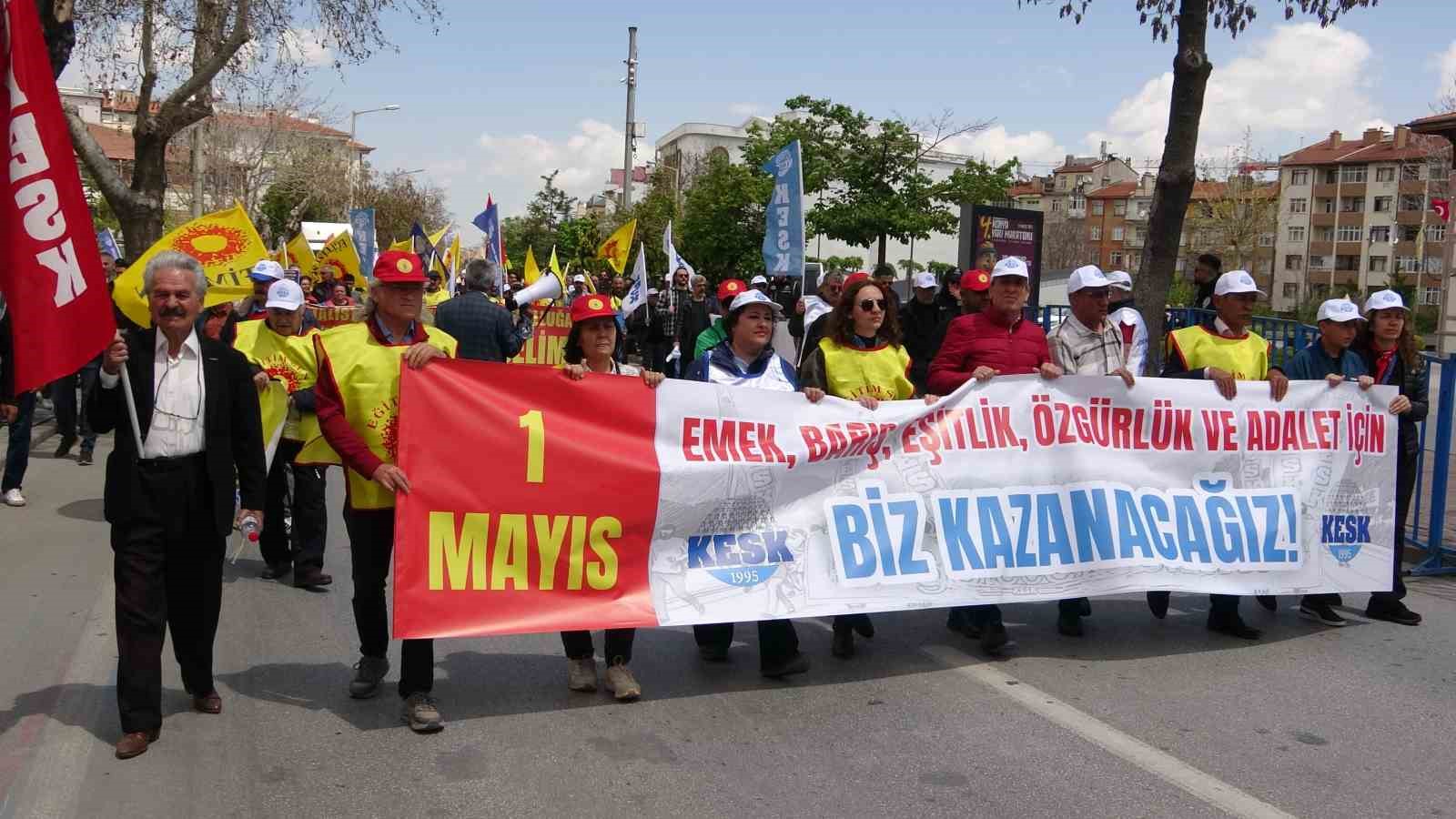 Konya&rsquo;da 1 Mayıs kutlamaları
