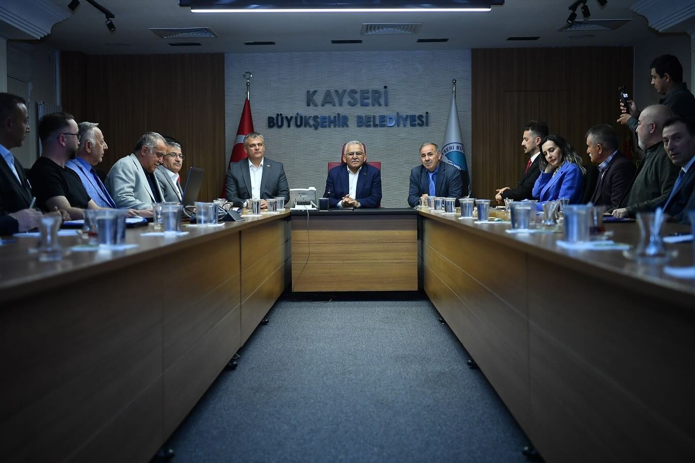 Başkan Büyükkılıç’a yazılımı tamamlanan ‘Muhtarlık Bilgi Sistemi’ sunumu