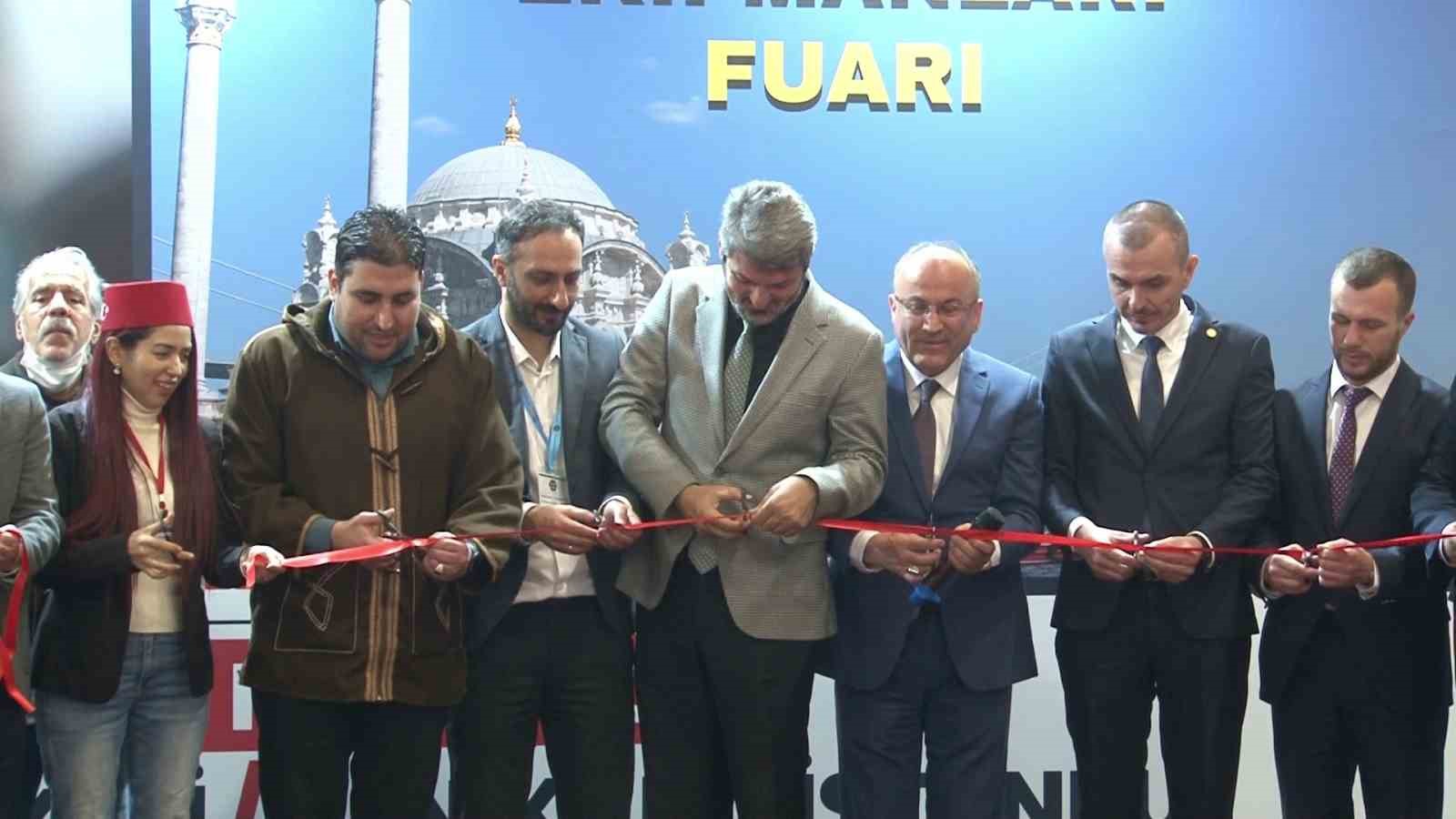 İstanbul’da 16. Uluslararası Cami Yapı Ekipmanları Fuarı ile 6. Hac, Umre ve İnanç Turizm Fuarı açıldı