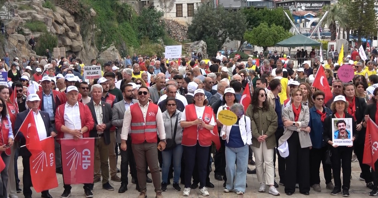 Alanya’da 1 Mayıs coşkuyla kutlandı