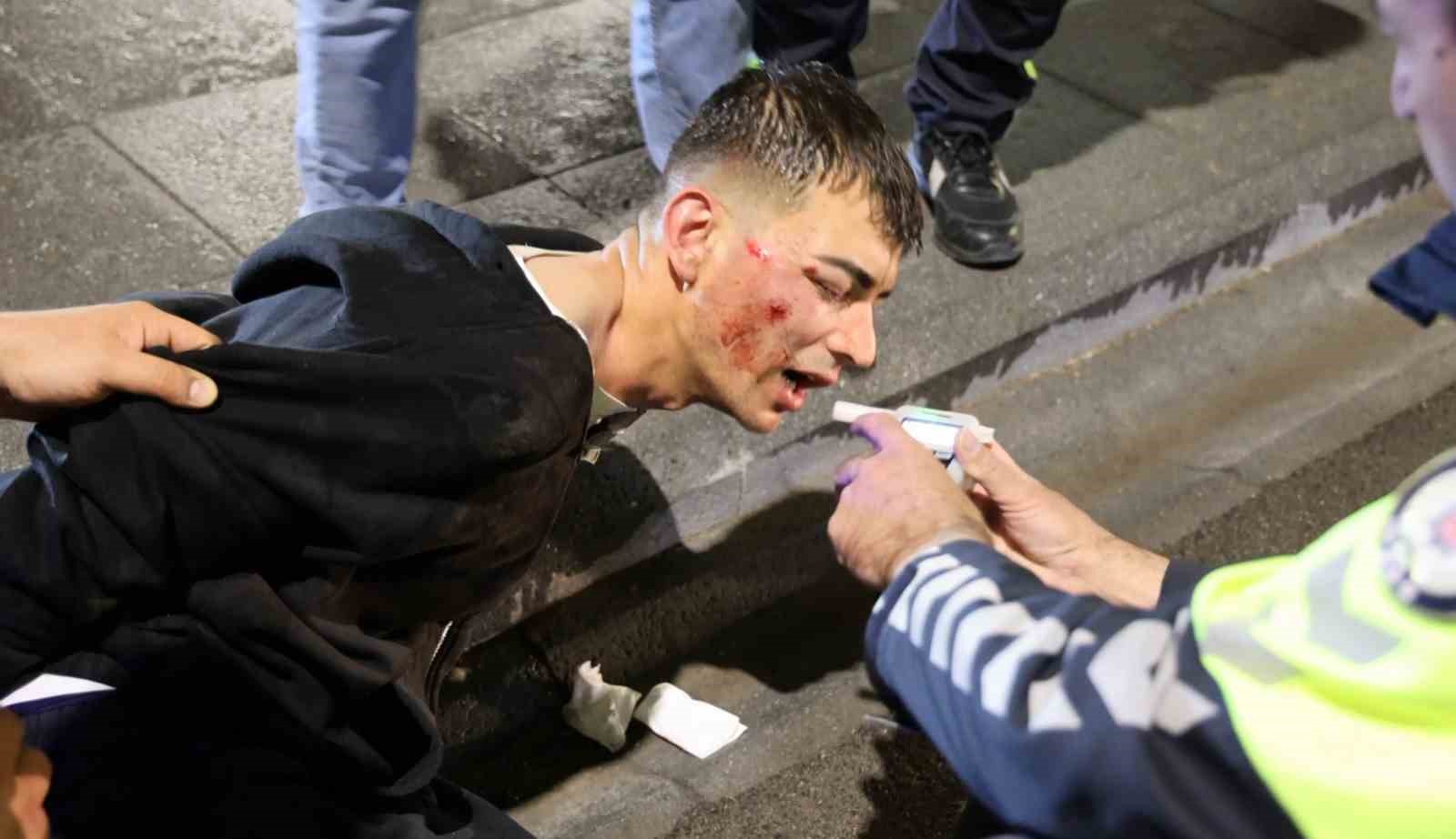 Yasal sınırın 9 kat üzeri alkol alan sürücünün "dişim ağrıyor" feryadı