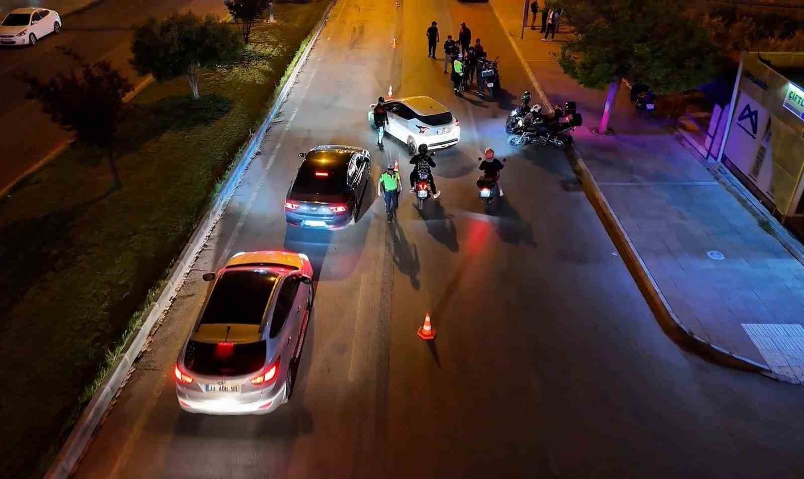 Mersin’de motosikletlilere sıkı takip: Bin 645 motosiklet trafikten men edildi