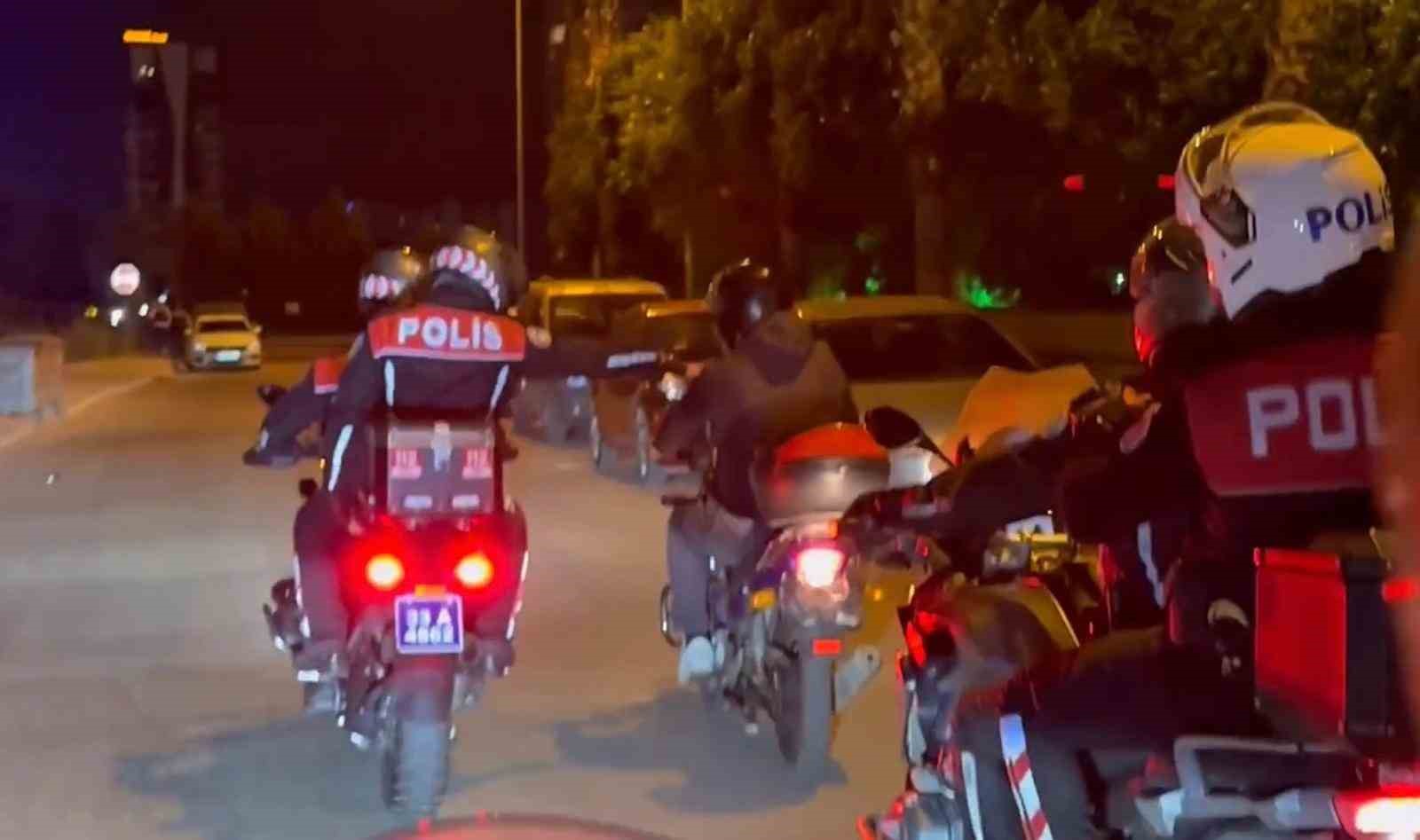 Mersin&rsquo;de motosikletlilere sıkı takip: Bin 645 motosiklet trafikten men edildi

