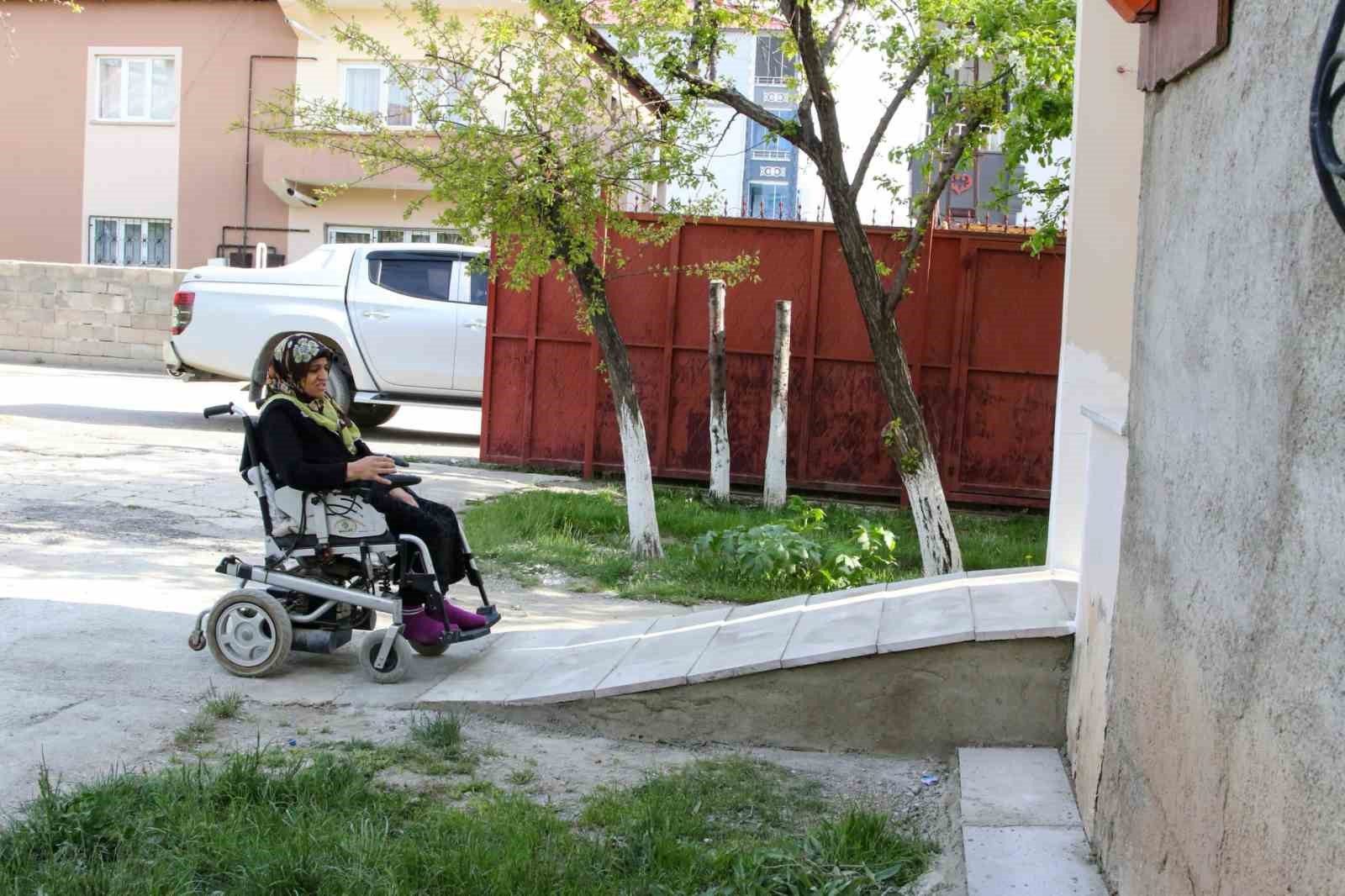 Van Büyükşehir Belediyesinden engelli vatandaşın hayatına sevgi dolu dokunuş