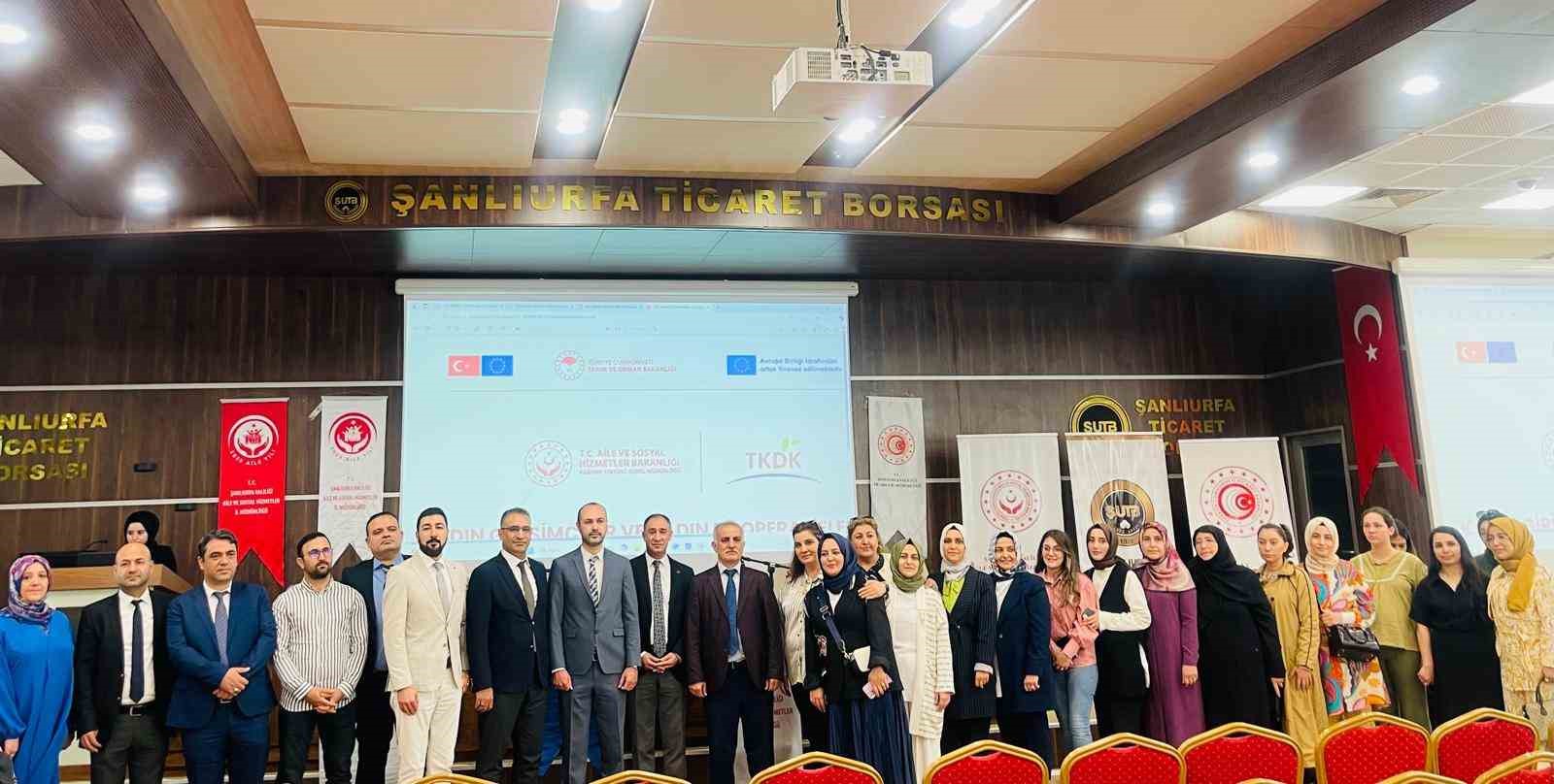 Şanlıurfa&rsquo;da Kooperatif Destek Programının tanıtımı yapıldı
