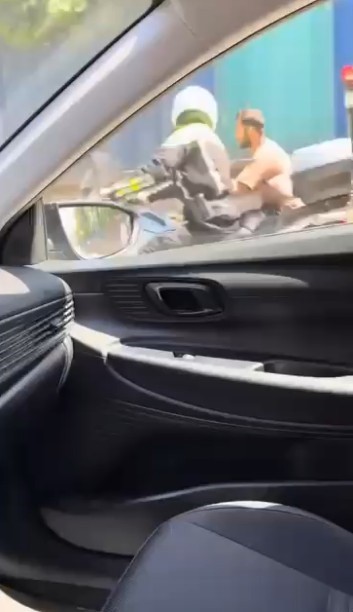 Polisi peşine takmıştı, özür diledi