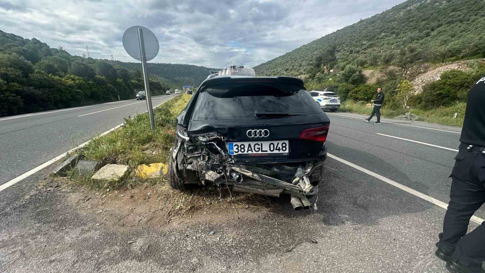 Milas&rsquo;ta trafik kazası: 2 yaralı
