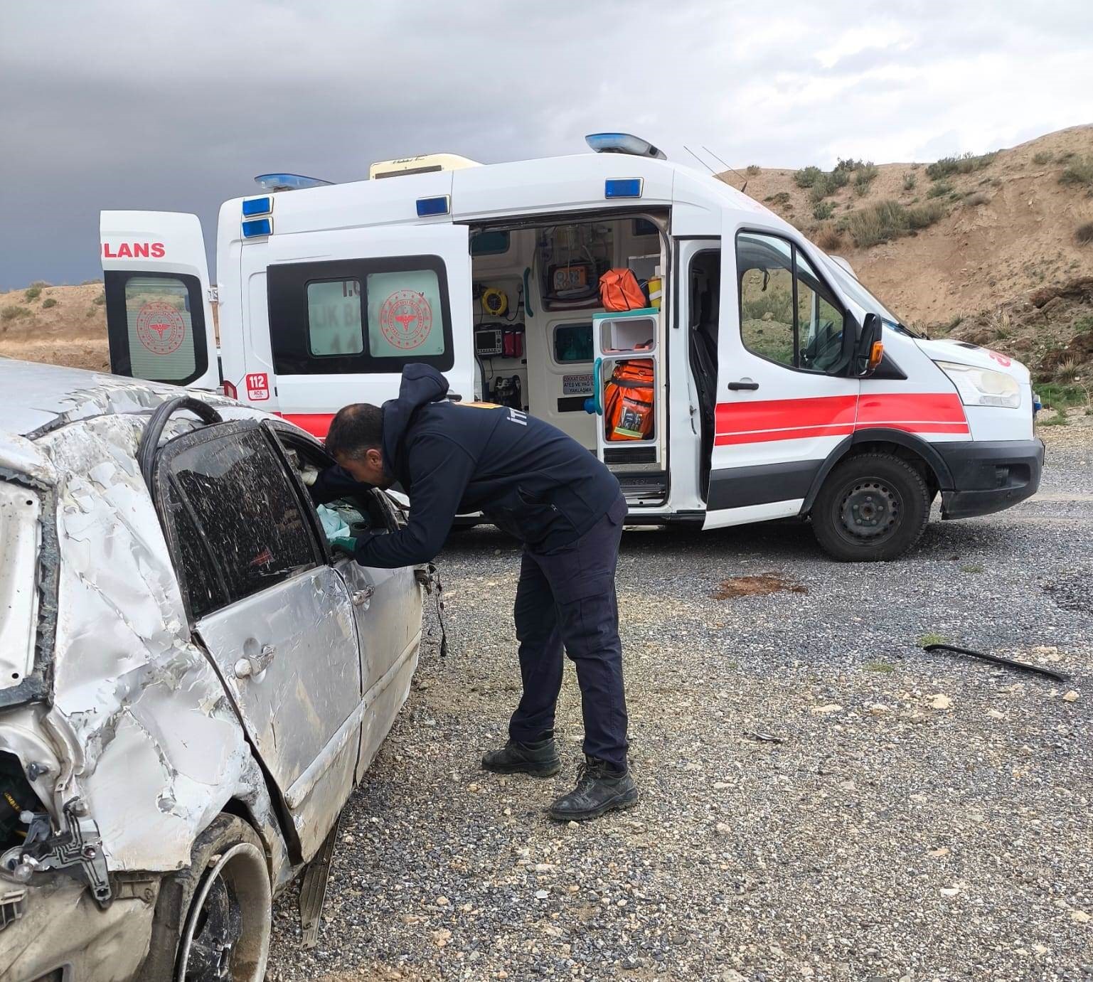 Van'da trafik kazasında 1 kişi yaralandı - İHA