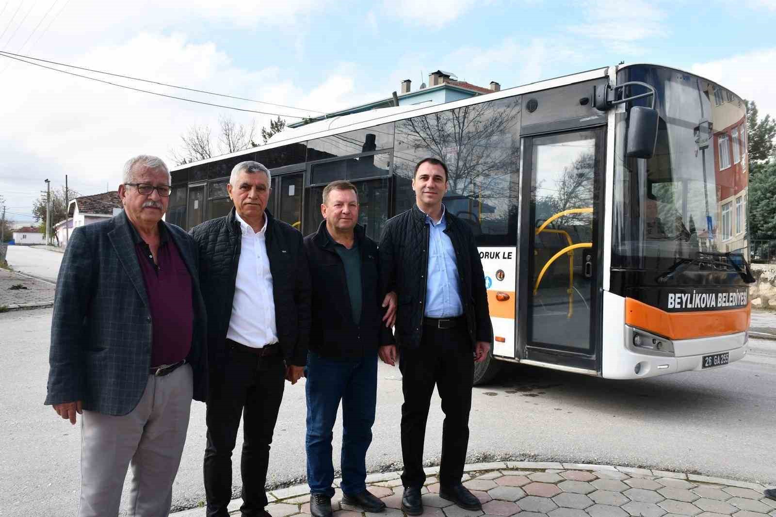 Beylikova Belediyesi Cuma Pazarı için ücretsiz servis başlattı