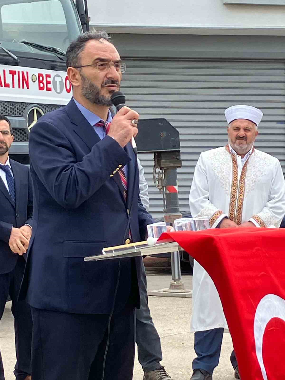 Hafızlık Yatılı Kur’an Kursu binasının temeli atıldı
