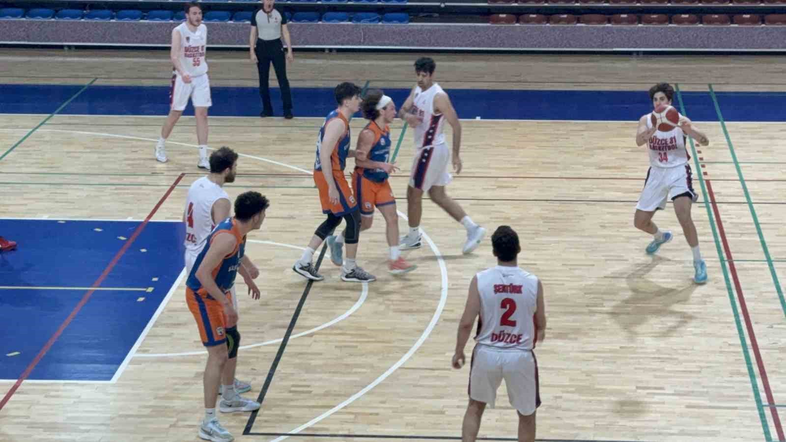 EBBL 2. Lig Play-Off Düzce 81: 84 - Samsun Atakum: 63