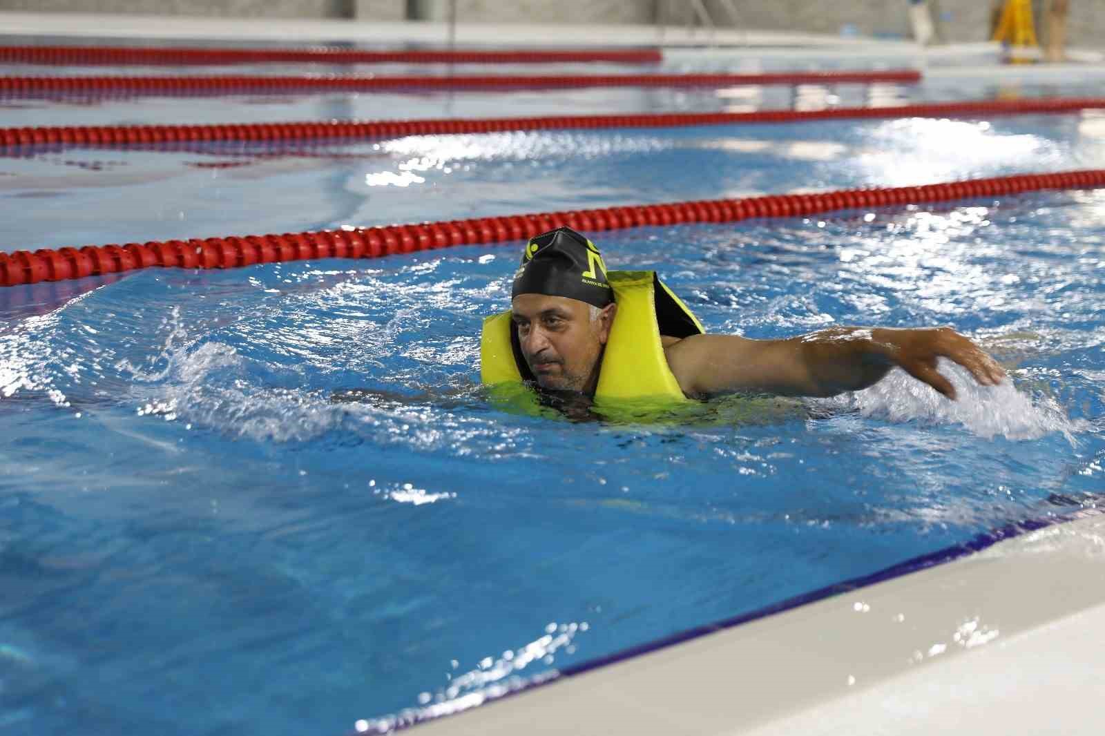 Alanya’da engelli bireyler sporla güçleniyor