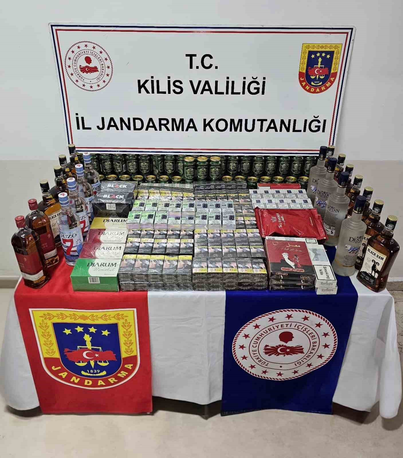 Kilis’te kaçakçılık operasyonu: 3 gözaltı