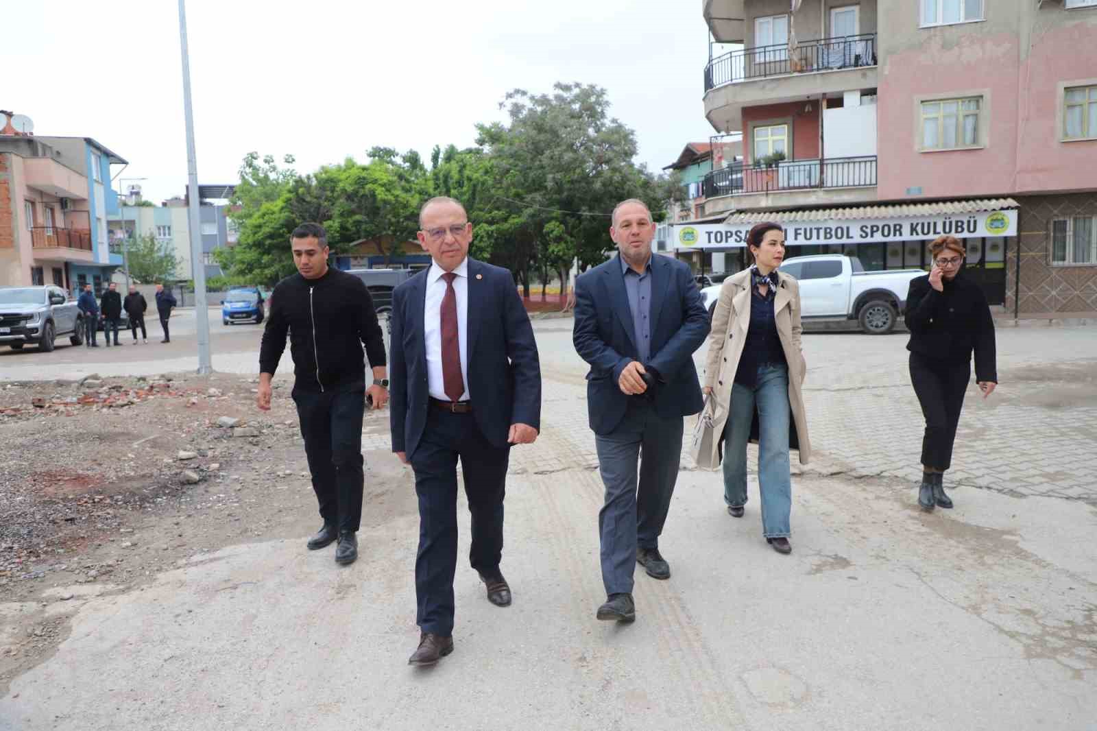 Başkan Akın’dan çalışmalara sıkı takip