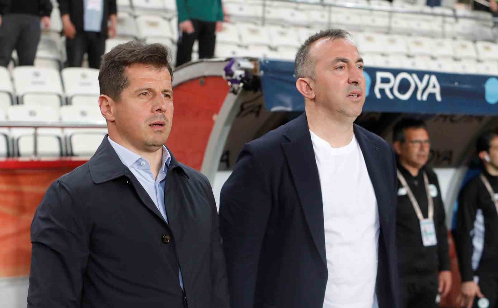 Trendyol Süper Lig: Antalyaspor: 0 - Konyaspor: 0 (İlk yarı)