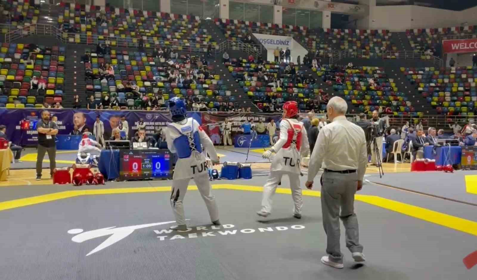 Türkiye Ümitler Taekwondo Şampiyonası, Samsun’da yapıldı