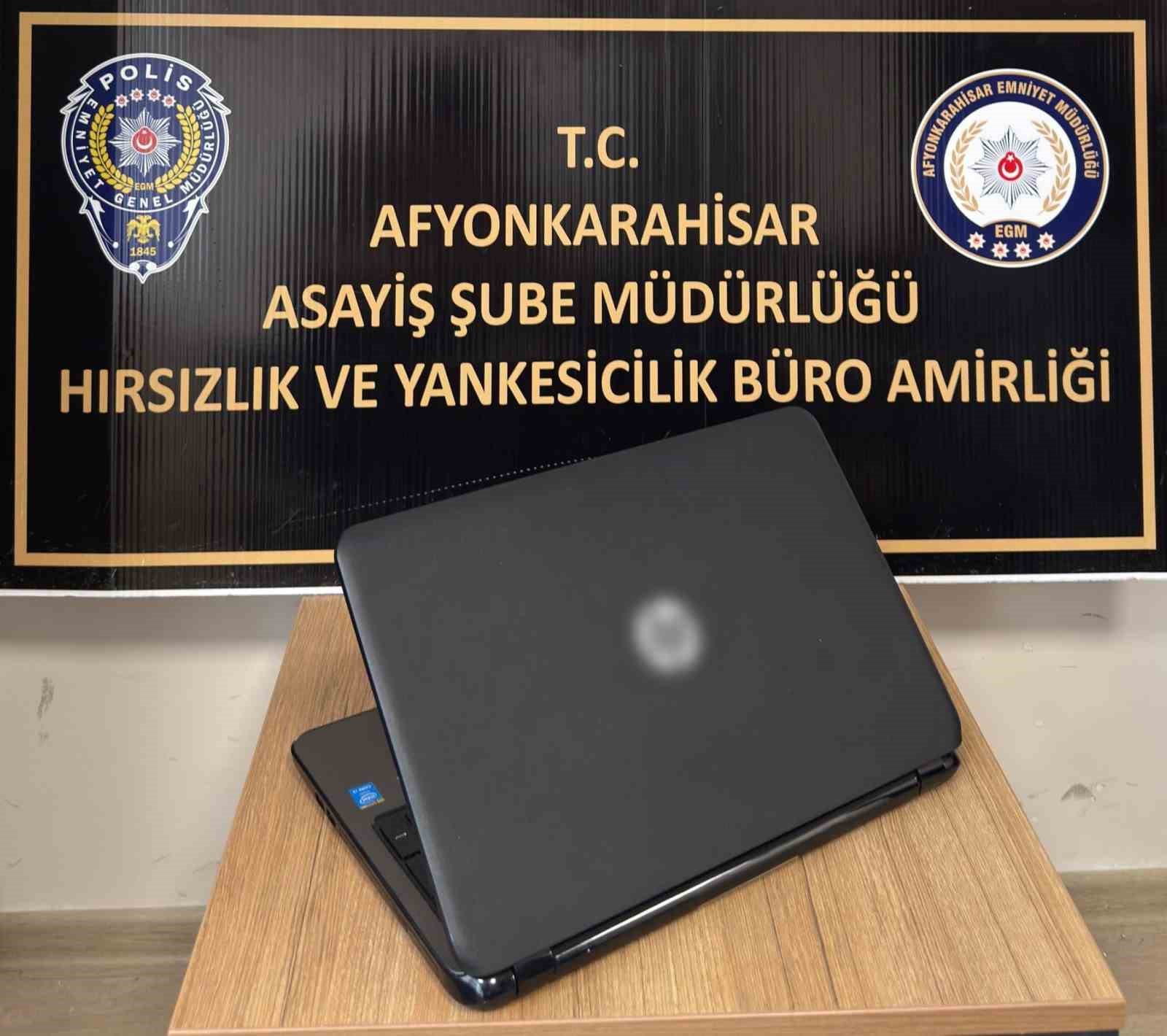 Tedavi için gittiği sağlık kuruluşundan dizüstü bilgisayar çaldı