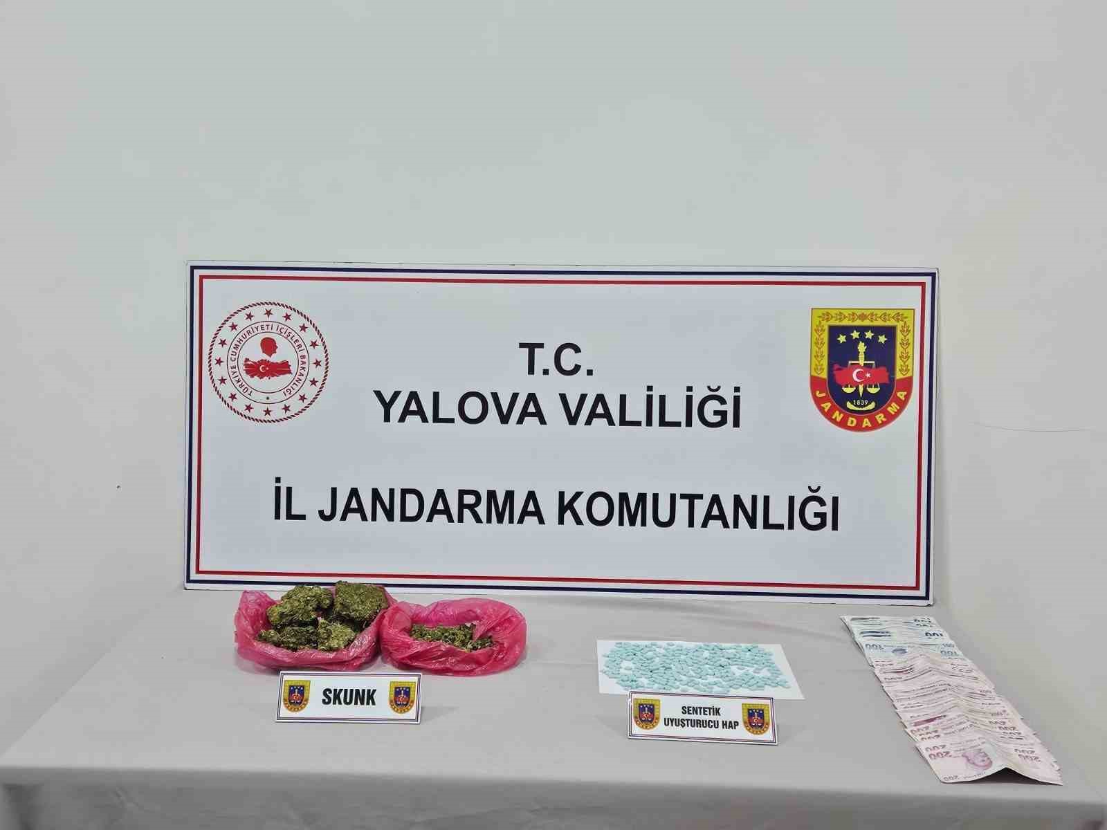 Yalova&rsquo;da uyuşturucu operasyonunda 2 tutuklama
