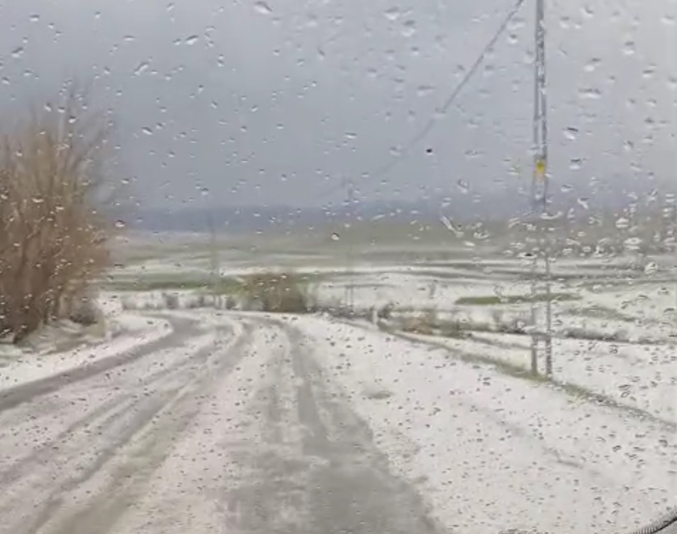 Tokat’ta "Kar bu kadar yağmadı" diyerek o anları kayda aldı