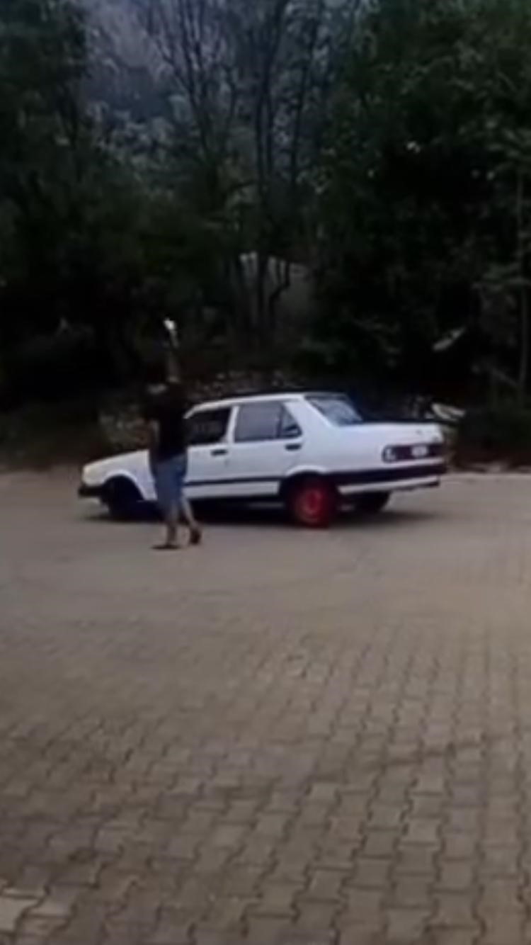 Kemer’de drift atıp havaya ateş açan şahıslara jandarmadan operasyon