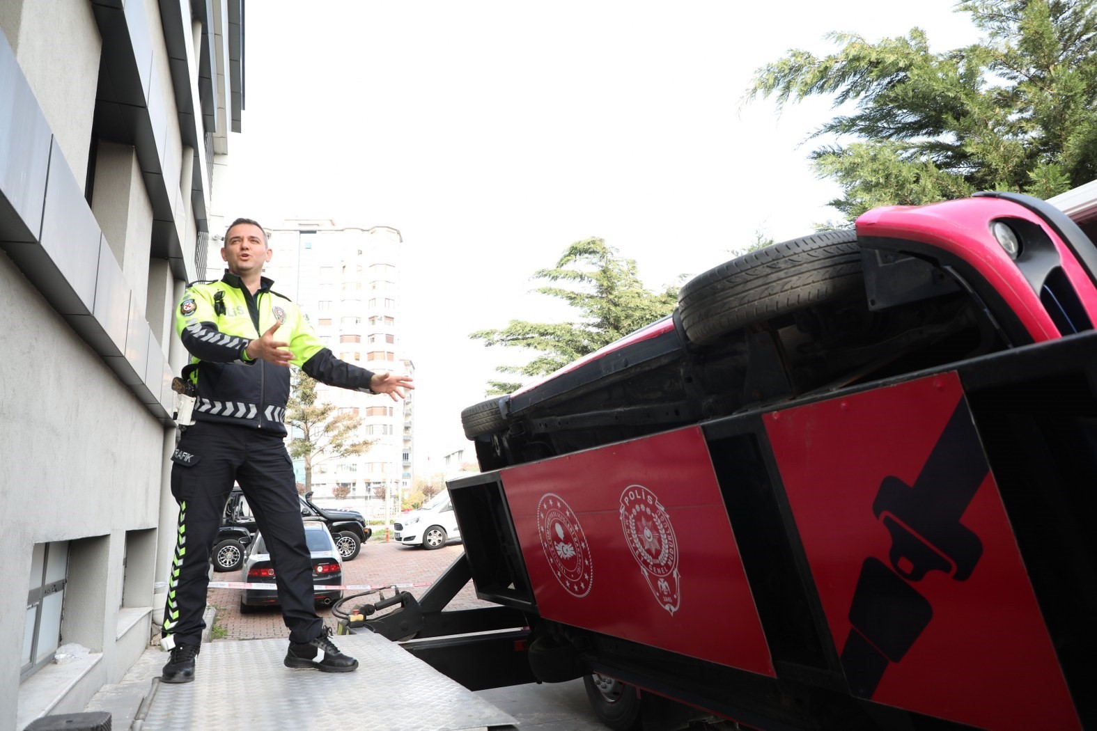 Melikgazi personeline trafik güvenliği eğitimi verildi