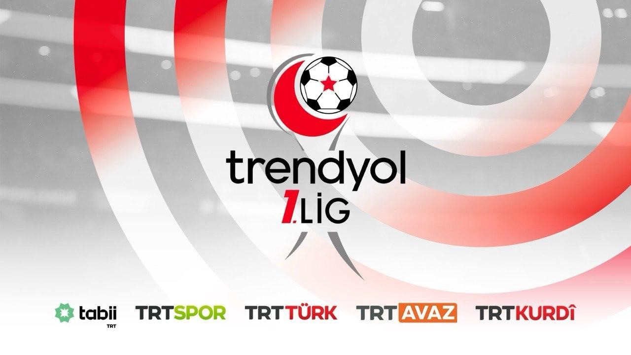 Trendyol 1. Lig’de Süper Lig bileti ve kümede kalma mücadelesi TRT ekranlarında