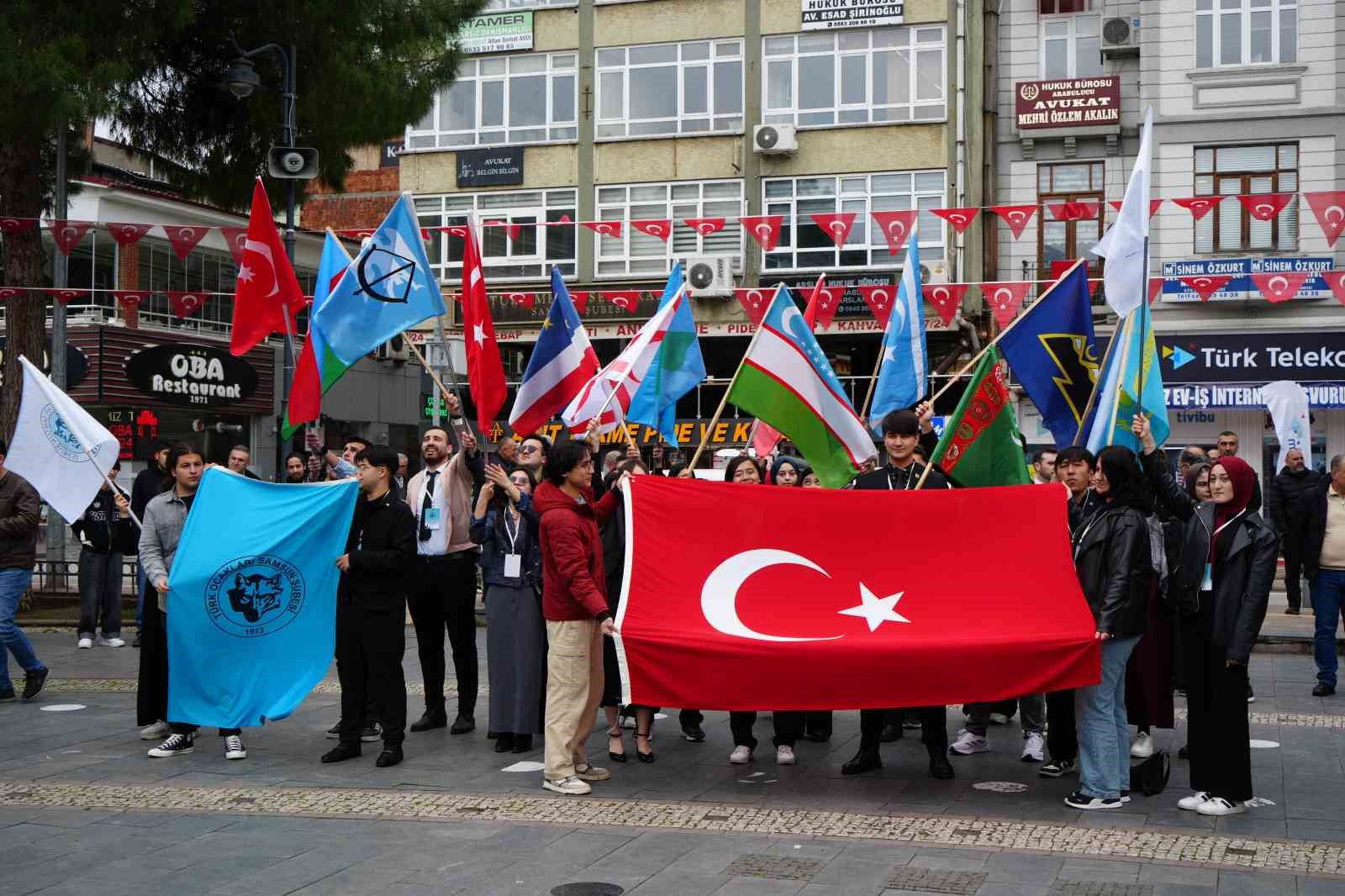 "Türkçülük Günü" Samsun’da törenle kutlandı