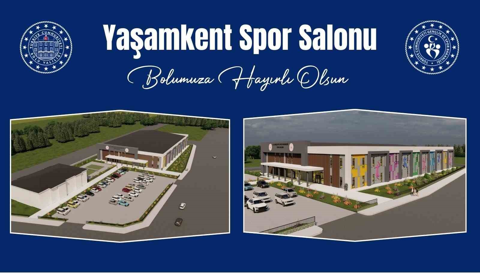 Bolu’ya yeni kapalı spor salonu yapılıyor