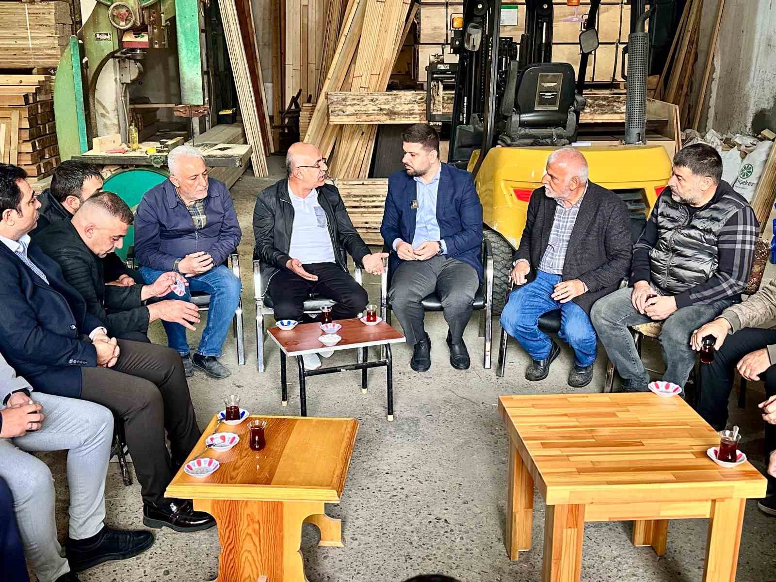 Esen:  "Sanayi sitesi yerinde dönüşerek cazibe merkezi haline gelmeli"