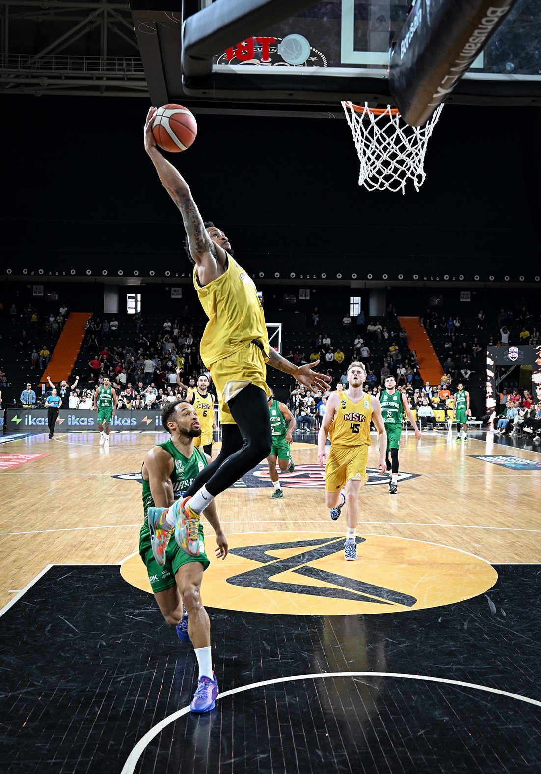 Türkiye Sigorta Basketbol Süper Ligi: Mersin Spor: 89 - Bursaspor: 82