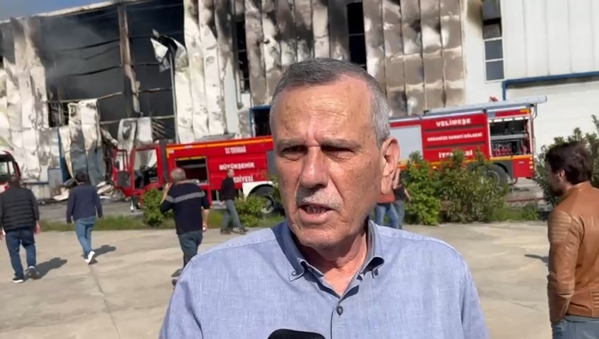 Tekirdağ&rsquo;da fabrika yangını kontrol altına alındı
