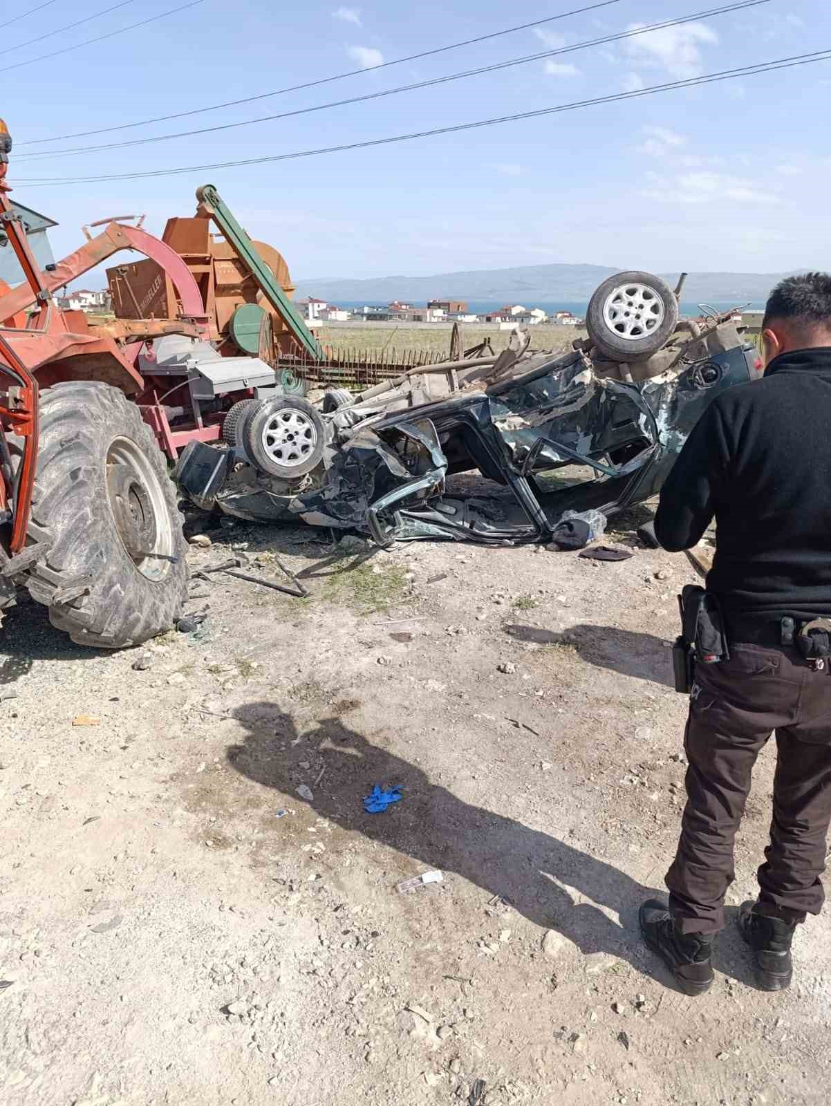 Van&rsquo;da trafik kazası: 4 yaralı
