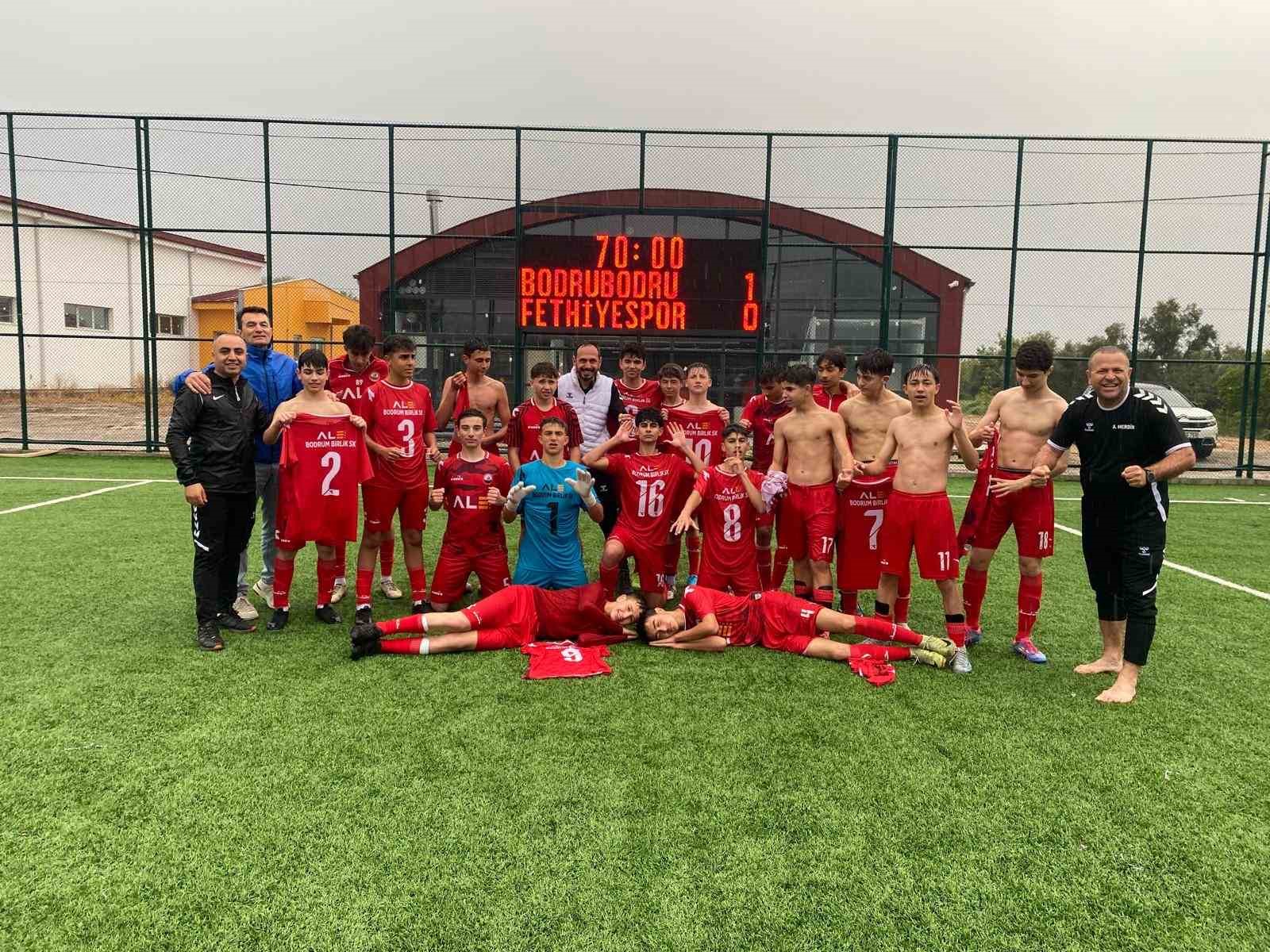 Bodrum Birlikspor U-15 Türkiye Şampiyonası’nda mücadele edecek
