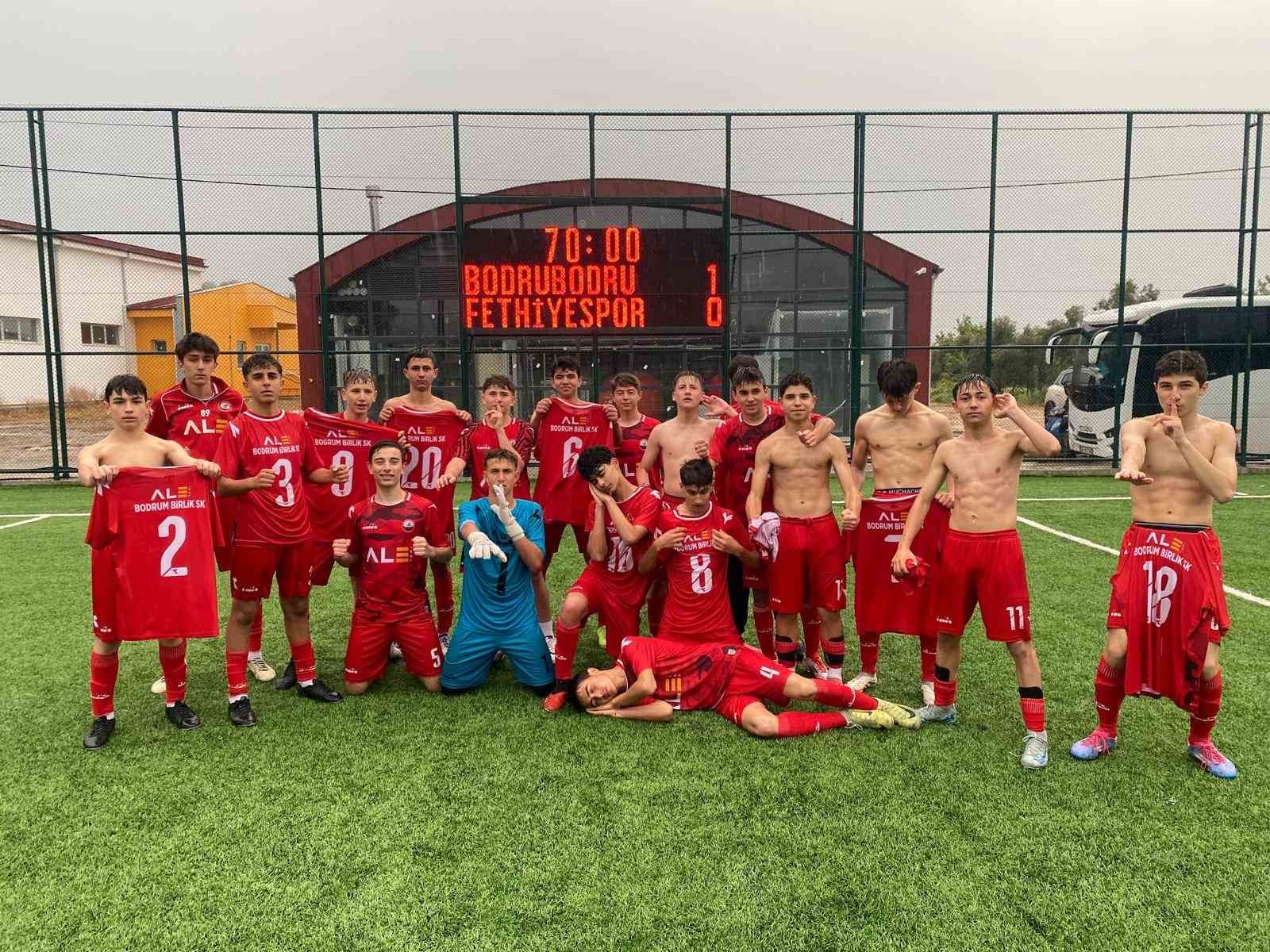 Bodrum Birlikspor U-15 T&uuml;rkiye Şampiyonası&rsquo;nda m&uuml;cadele edecek
