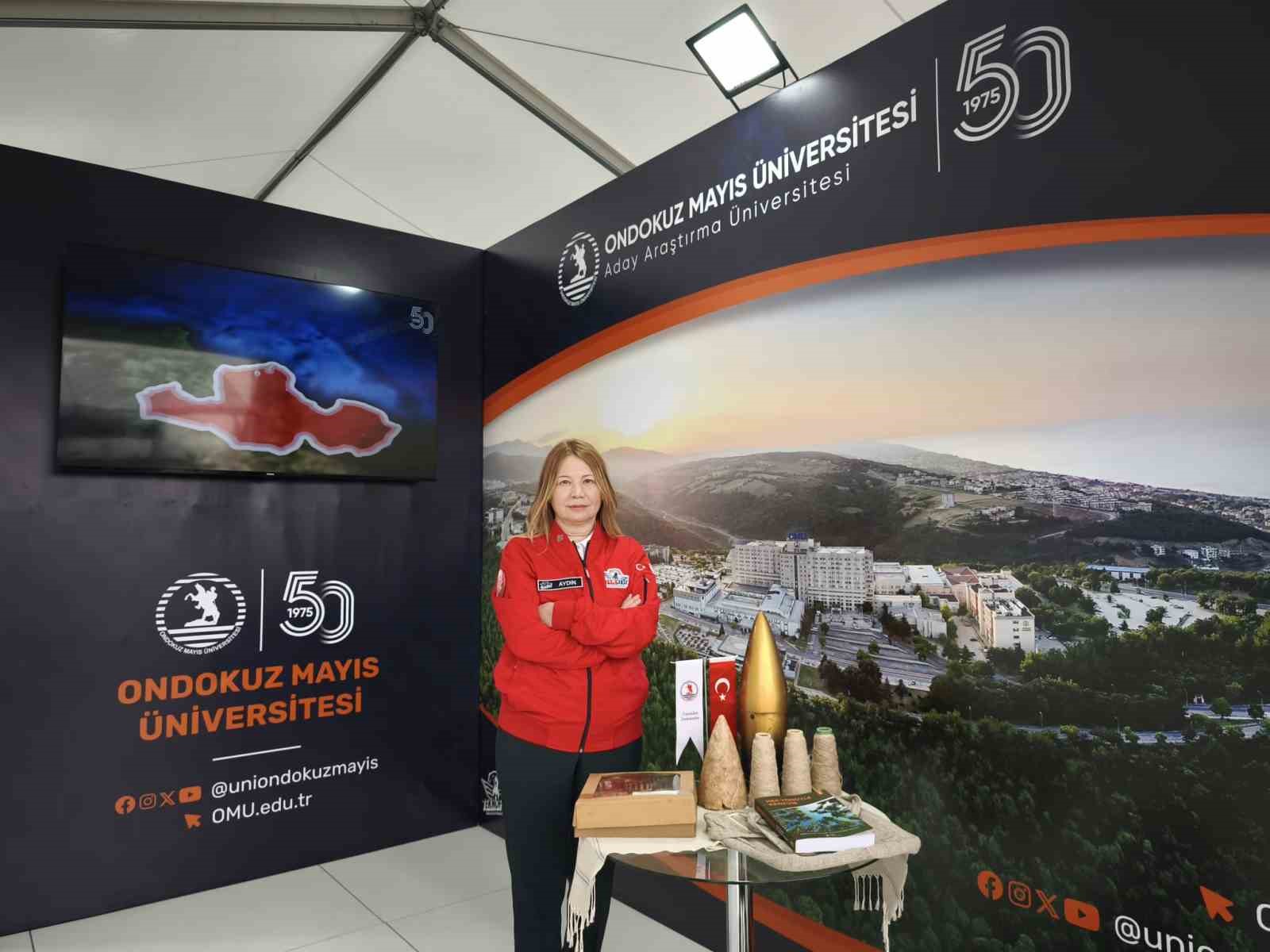 OMÜ Rektörü Aydın: "Gençlerimizin bilimsel merakını sahaya taşıyan her girişimin yanındayız"