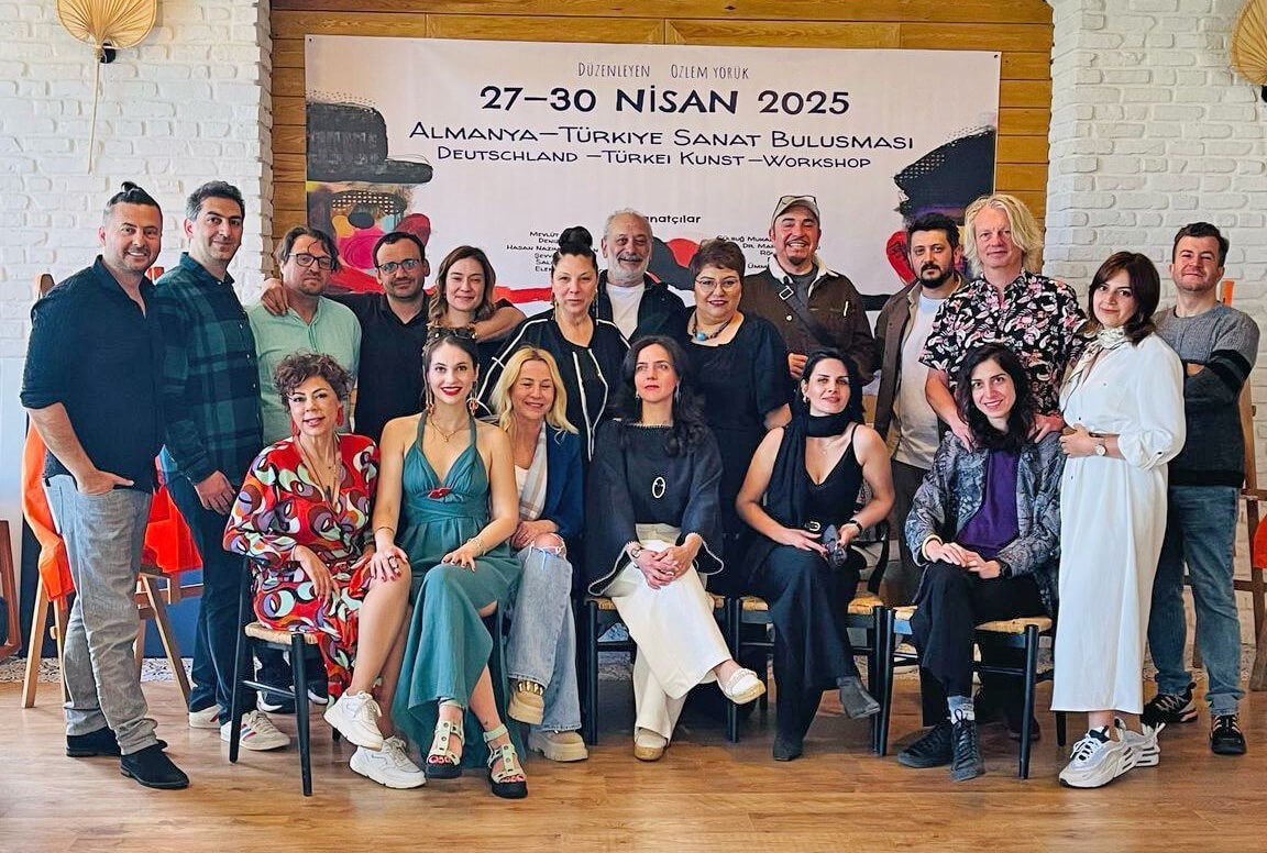 Çeşme’de Türk-Alman Sanat Buluşması: "7. Alaçatı Sanat Çalıştayı ve Sergisi" sanatseverlerle buluştu