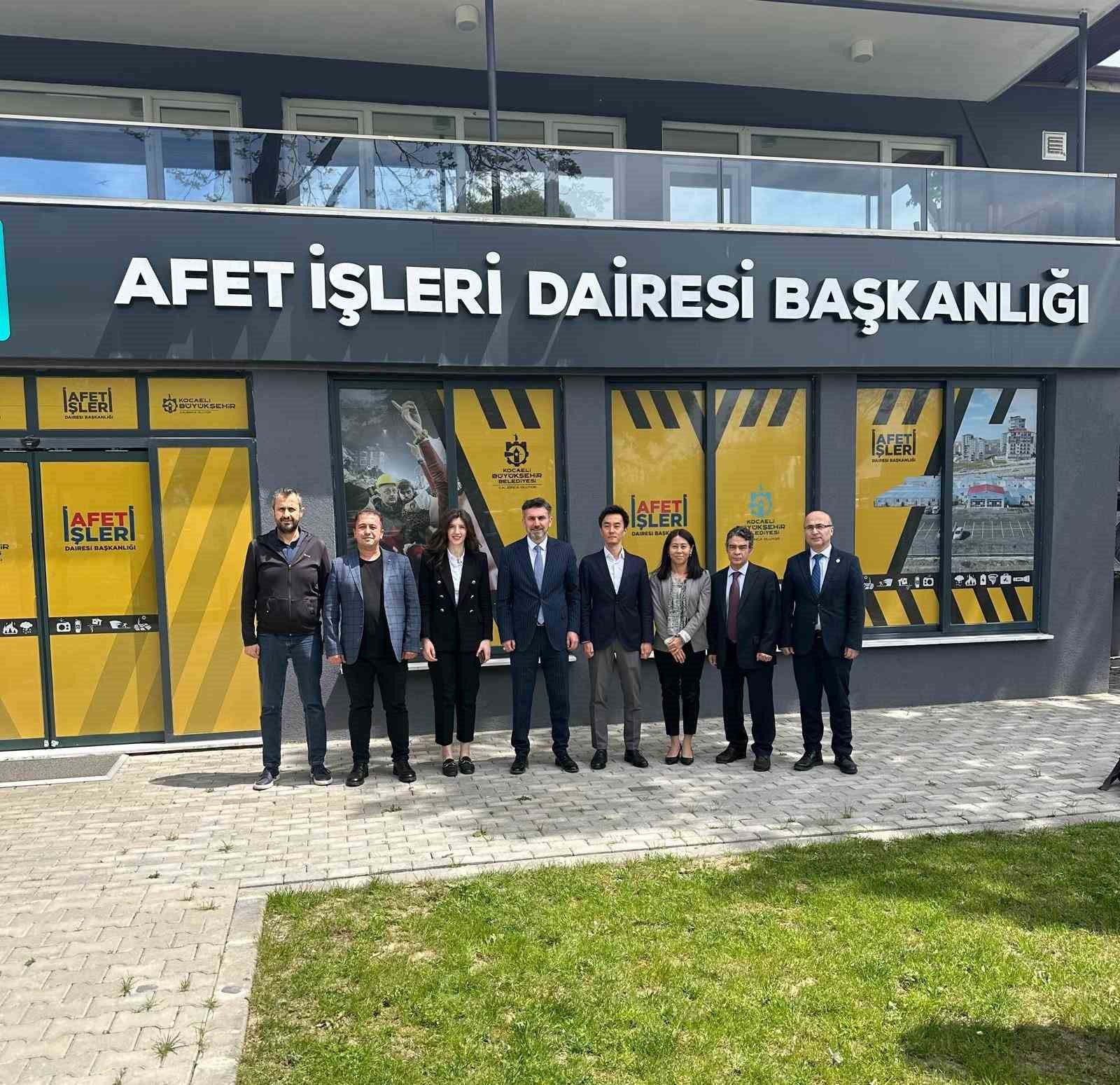 Japon heyetten Kocaeli’ye ziyaret: Afetlere hazırlık masaya yatırıldı
