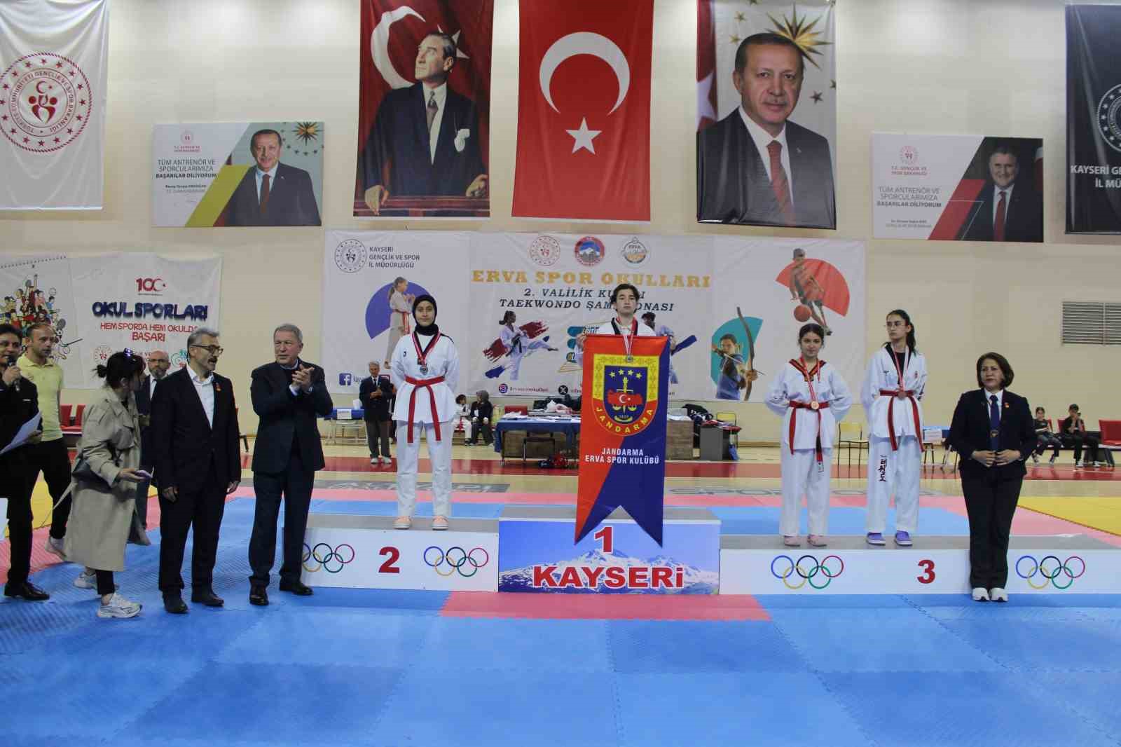 Erva Spor Okulları 2. Valilik Kupası Taekwondo Şampiyonası yapıldı
