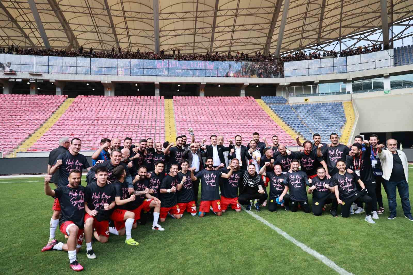 Eskişehirspor, 3. Lig’e yükseldi
