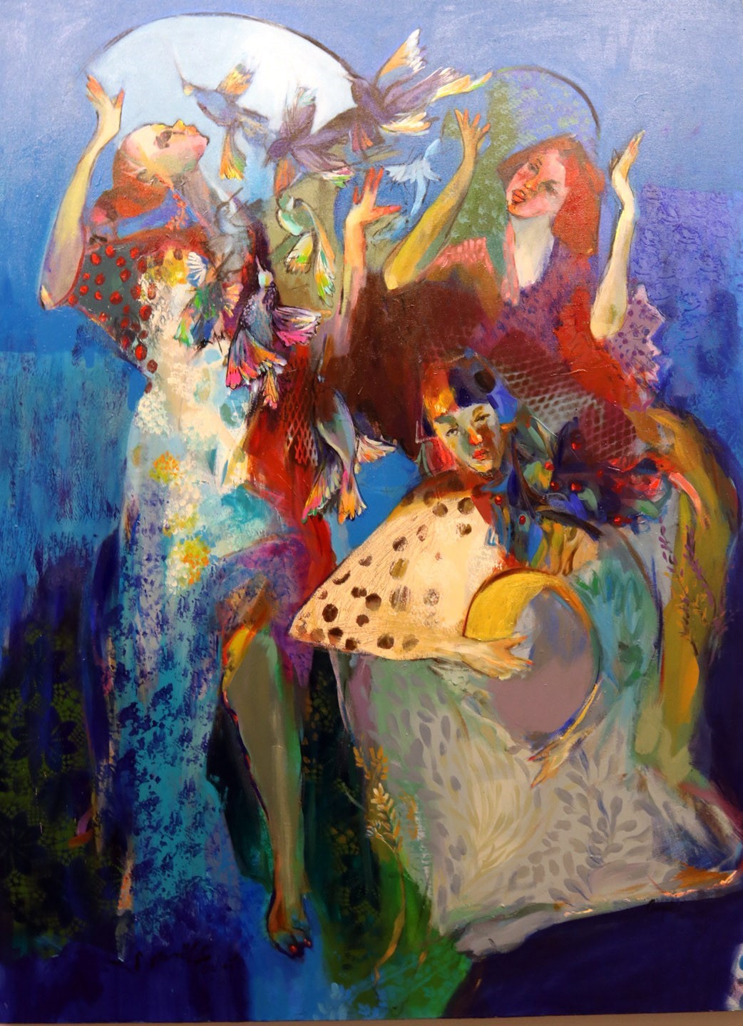 Ferahoğlu, SANKO Sanat Galerisi&rsquo;nde resim sergisi a&ccedil;tı
