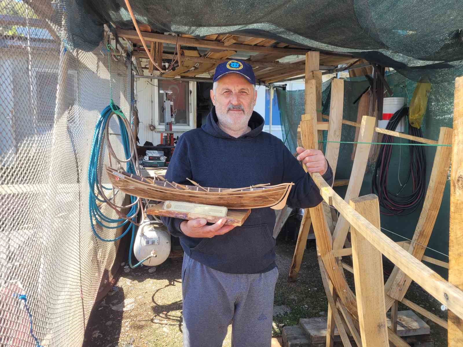 Kurtuluş Savaşı&rsquo;nda b&uuml;y&uuml;k &ouml;nem taşıyan denk kayıkları tekrar g&uuml;n y&uuml;z&uuml;ne &ccedil;ıkartılıyor
