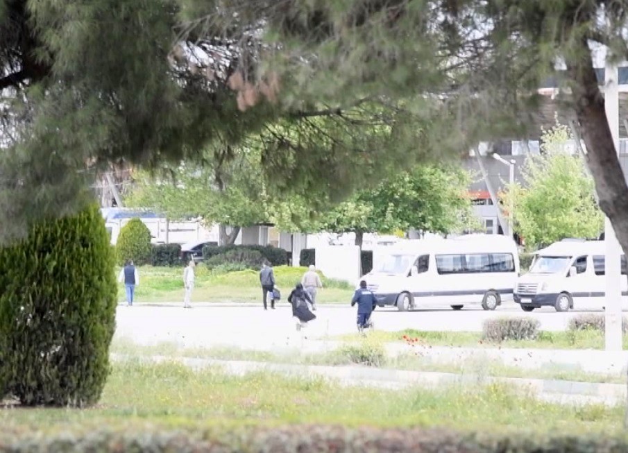 Osmaniye’de dilenciler kaçtı zabıtalar kovaladı