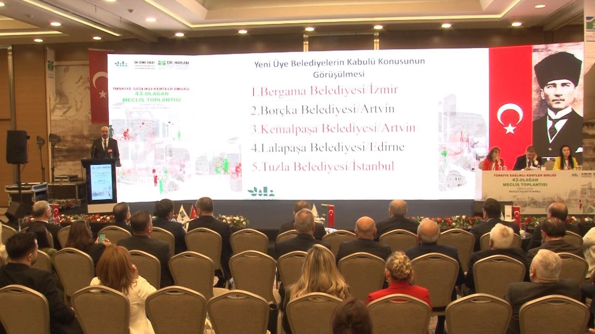 Sağlıklı Kentler Birliği Meclis Toplantısı&rsquo;na bu yıl Bah&ccedil;elievler Belediyesi ev sahipliği yaptı
