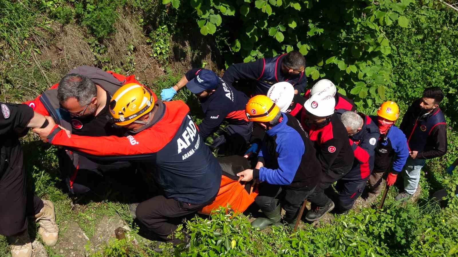 Ordu&rsquo;da kayıp 2 kişiden birinin cansız bedeni derede bulundu
