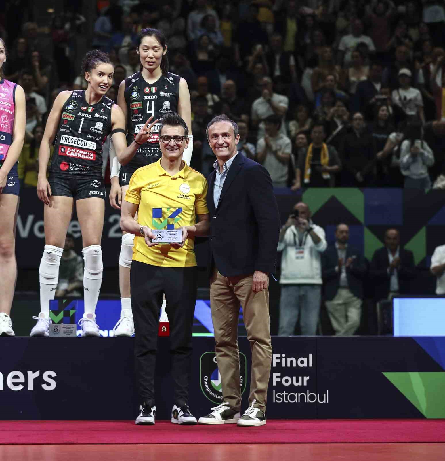 2025 CEV Şampiyonlar Ligi&rsquo;nde şampiyon Imoco Conegliano oldu
