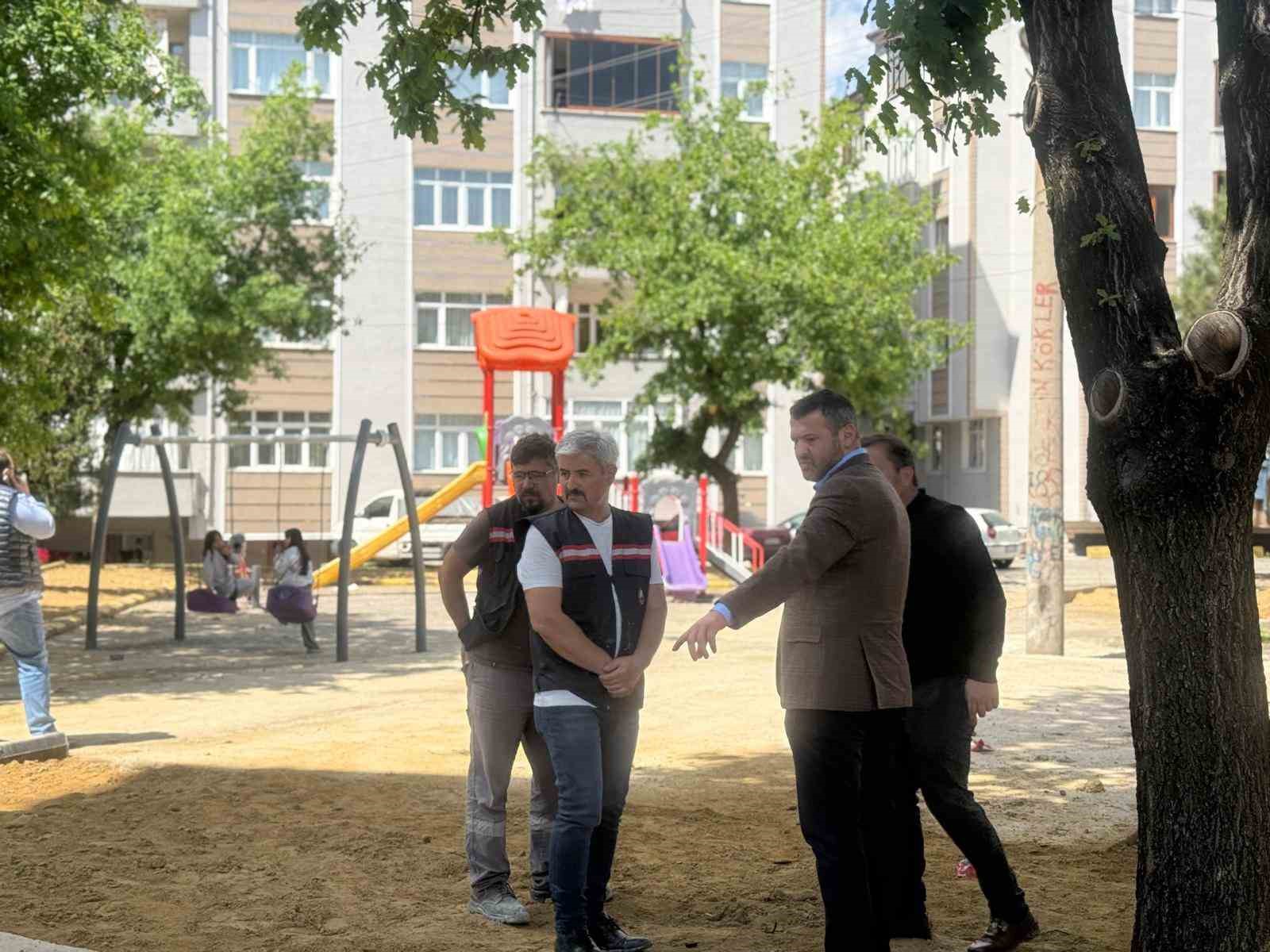 Karabük’te parklar modernize ediliyor
